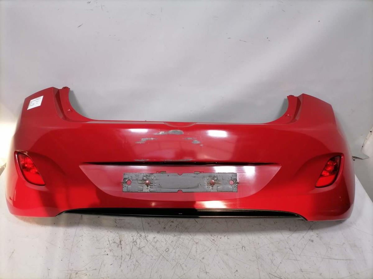 Hyundai I30 original Sto&szlig;stange Stossf&auml;nger hinten Cool Red Flie&szlig;heck Bj.2014